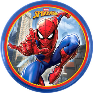 Spider-man sombo wurfscheibe spiderman, verschillende kleuren, kunststof
