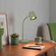 Briloner skriva - tafellamp - bureaulamp - met snoer - draaibaar tafellampje - excl. gu10 - 13 x 38,5 cm - groen