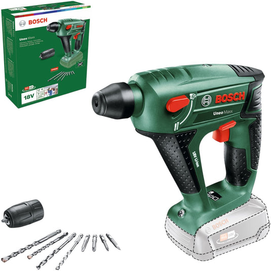 Bosch uneo maxx accu boorhamer - zonder 18 v accu en lader