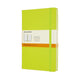 Moleskine classic notitieboek - large - hardcover - gelinieerd - citroen groen