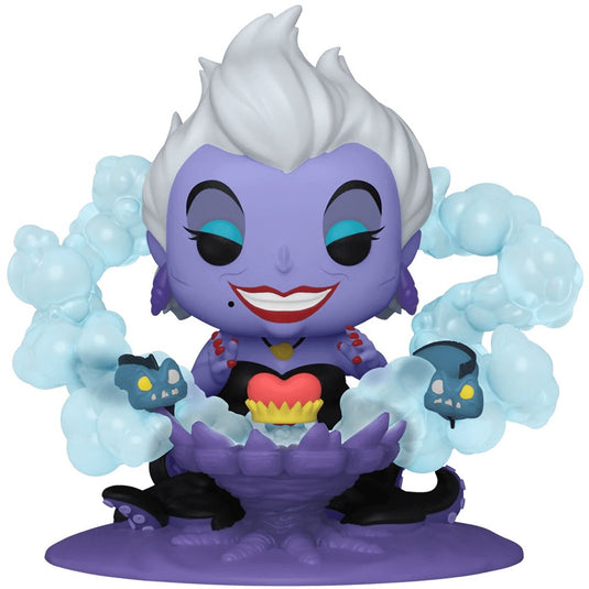 Funko arielle, die meerjungfrau ursula on throne (pop! deluxe) vinylfiguur 1089 pop! standaard
