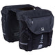 Willex - dubbele fietstas s - 1200 - zwart - 20l