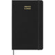 Moleskine ongedateerde planner - wekelijks - large - zwart