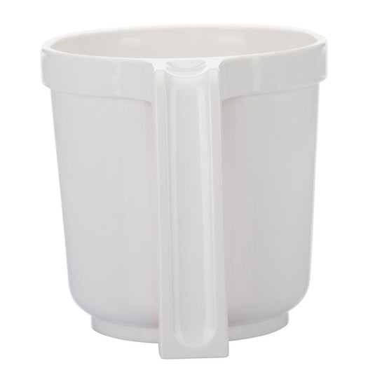 Westmark meelzeef en poedersuikerstrooier, met handvat, kunststof, wit rood, 32142270