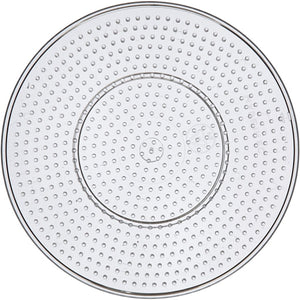 Creativ company grondplaat rond groot transparant 15 cm