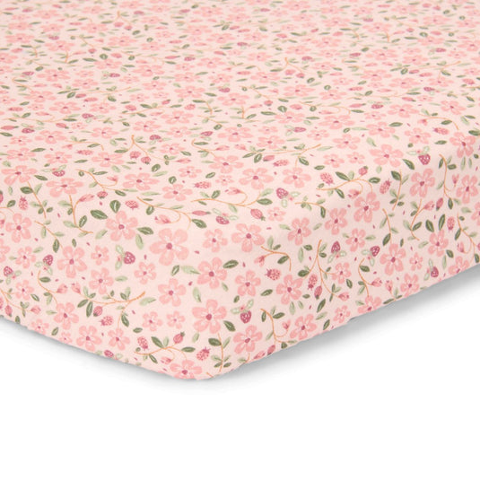 Little dutch eenpersoons hoeslaken - roze - fairy garden - fairy floral