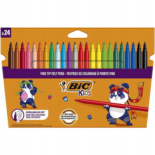 Bic kids visa viltstiften - 24 kleuren