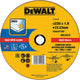 Dewalt dt43909 doorslijpschijf rvs 230mm