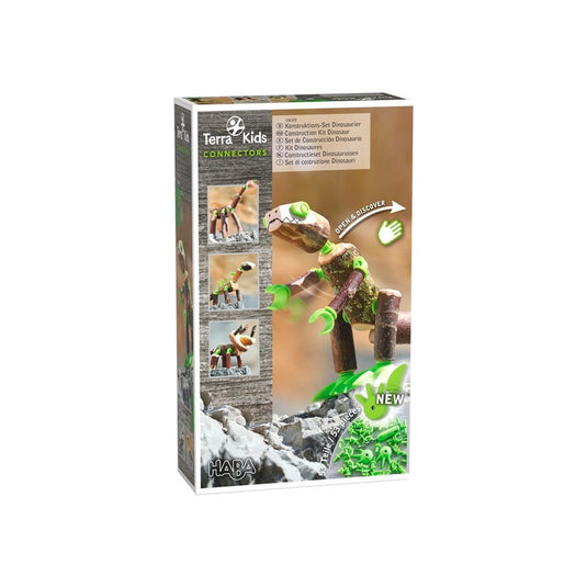 Haba terra kids - connectors - constructieset dinosaurussen
