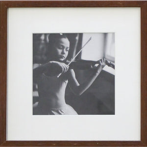 Henzo fotolijst - - viola - fotomaat 20x20 cm - donkerbruin