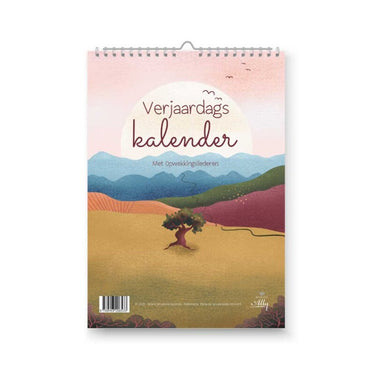 Merkloos sans marque verjaardagskalender marjoleins creations