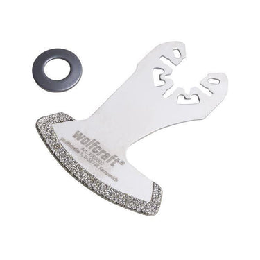 Wolfcraft - multitool zaagblad diamant voor tegels voegen - universele aansluiting - tegel vervangen - 3950000
