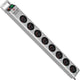 Brennenstuhl super-solid line stekkerdoos 8-voudig zilver 2,5m h05vv-f 3g1,5 *fr*