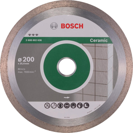Bosch diamantschijf best ceramic 200 25,4