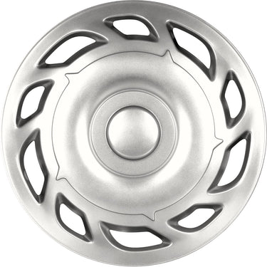 wieldoppen Tino 12 inch ABS zilver set van 4
