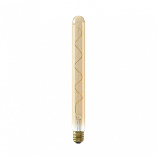 Calex filament buis led lamp - e27 - t32 lichtbron goud - 3.8w - dimbaar