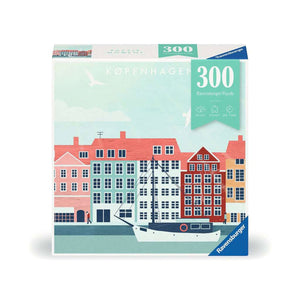Ravensburger erwachsenenpuzzle 300 teile - kopenhagen