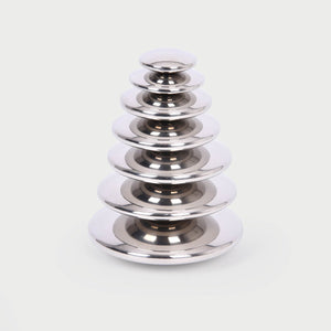 Tickit® sensorische reflecterende zilveren knoppen