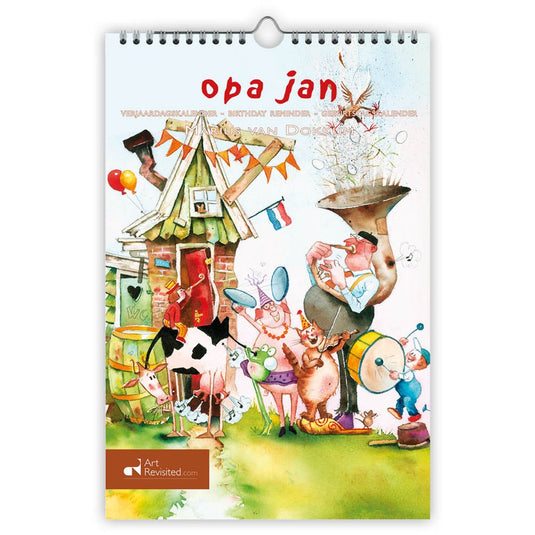 Comello marius van dokkum opa jan verjaardagskalender