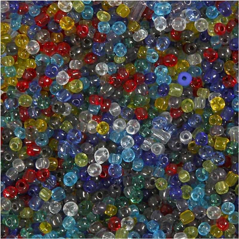 Load image into Gallery viewer, Creativ company rocailles transparant glas, 130 gram
