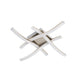 Rl live your light reality route - plafondlamp - nikkel mat - incl. 4x smd 5 w - extern dimbaar - ext. dimbaar met fase-afsnijdingsdimmer
