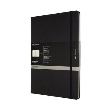 Moleskine professional notitieboek - a4 - hardcover - zwart