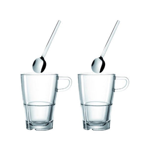 Leonardo senso latte macchiato set 350ml - 4delig