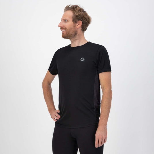 Rogelli core hardloopshirt heren - korte mouwen - zwart - xl