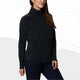 Columbia glacial™ iv 1 2 zip fleece trui - fleecetrui met halve rits - outdoortrui dames - zwart - maat l