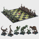 The noble collection noble collection universal - bordspel - jurassic park schaakset