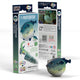 Eugy 3d puzzel - kogelvis - zeedieren - duurzaam - verzamel ze allemaal - 6 jaar
