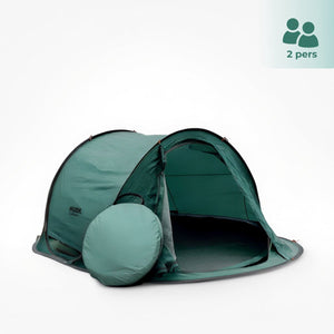 Hush. outdoor hush outdoor - campingtent 1 tot 2 persoons - pop up systeem - met ophanghaakje en opbergvakken -inc. draagzak