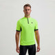 Rogelli core fietsshirt heren - korte mouwen - zwart fluorgeel - l