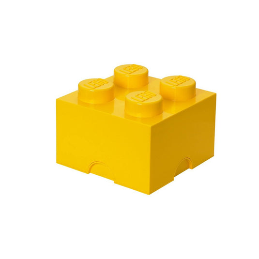 Room copenhagen lego storage brick 4 geel