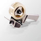 Scotch 3m h180 - verpakkingstape dispenser - ergonomische handgreep - metaal en kunststof - 50 mm