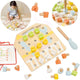 Classic world houten schroefbord educatief speelgoed 27-delig.
