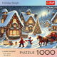 Trefl legpuzzel 1000 stukjes kerstmis holiday sleigh puzzel volwassenen.