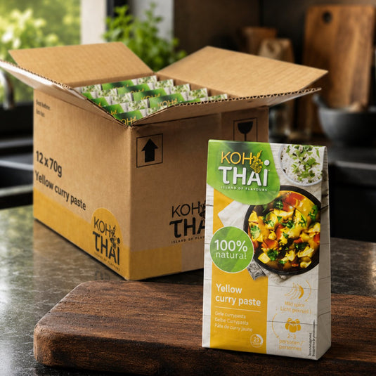 Koh thai gele curry kruidenpasta - 12 x 70 gram