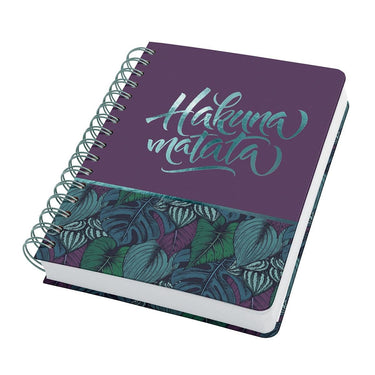 Sigel - spiraal notitieboek - jolie - a5 - hardcover - 240 pagina's - dots - 120 grams papier - jungle dreams - si-jn613