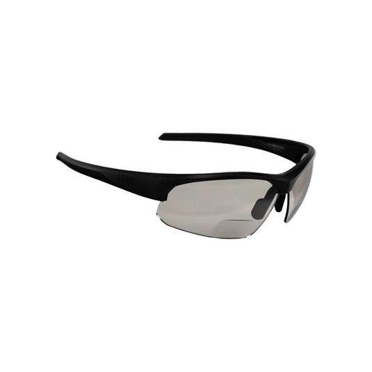 Bbb cycling fietsbril op sterkte impress reader ph - fietsbril meekleurende glazen - fietsbril heren en dames met fotochromatische glazen op sterkte - sportbril met leesgedeelte +1.5 - mat zwart - bsg-59ph