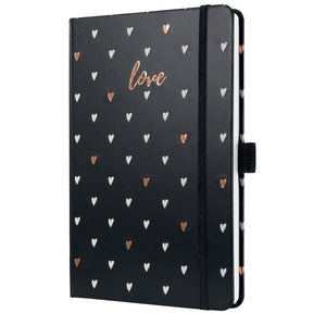 Sigel weekagenda beauty 2026 - formaat a5 - dark love - hardcover - si-j6335