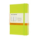 Moleskine classic notitieboek - pocket - hardcover - gelinieerd - citroen groen