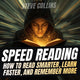 Speed reading