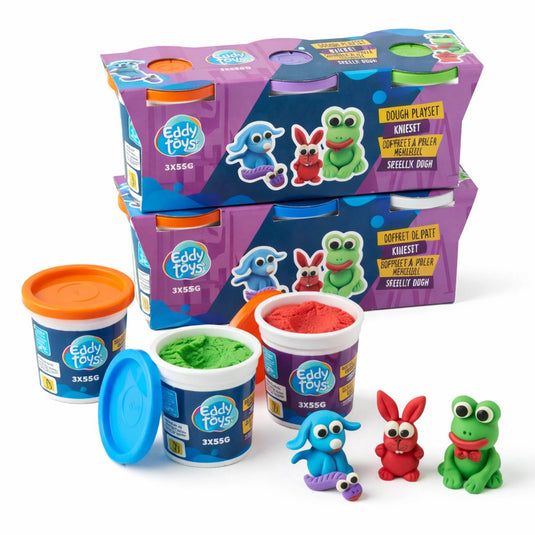 Merkloos sans marque cadeautas voor kinderen met handvat – geschenkzak voor cadeaus – papieren cadeautas met dieren illustraties – cadeauverpakking voor verjaardag of kinderfeestje – 1 willekeurige variant