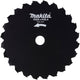 Makita beitelzaagblad 225 x 25,4 mm 24 tands staal ( 199872-9 ) voor accu bosmaaier ur 013 g