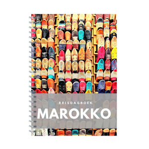Merkloos sans marque reisdagboek marokko - schrijf je eigen reisboek