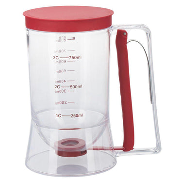 Westmark portioneerder; inhoud: 900 ml, kunststof, transparant rood, 30122260