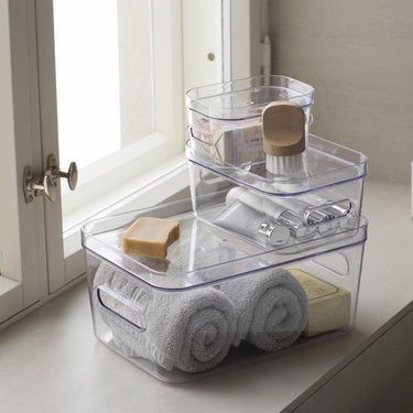 Smartstore - compact opbergbox m 5,3 liter - kunststof - transparant