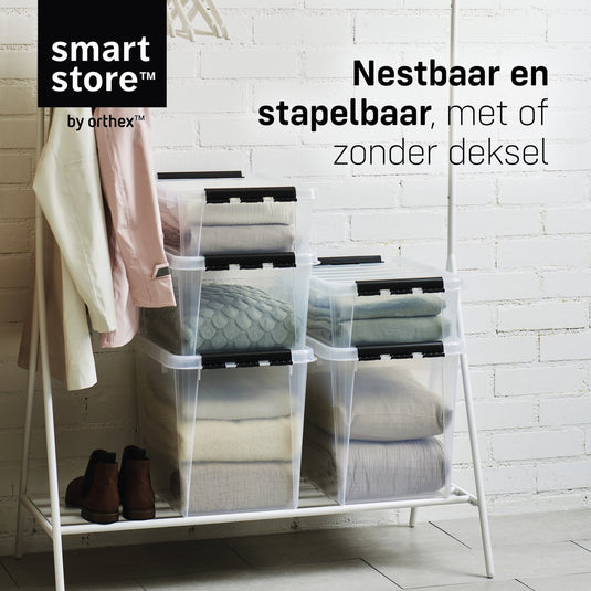 Smartstore - classic 05 opbergbox 3,6 liter - polypropyleen - transparant