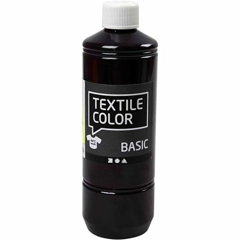 Load image into Gallery viewer, Creativ company textile color semi-dekkende textielverf - rood paars, 500ml
